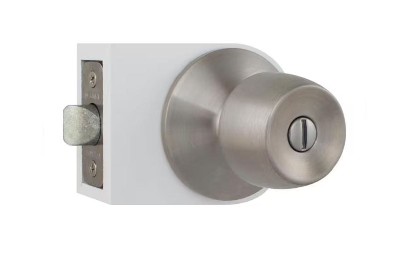 Defiant Brandywine Stainless Steel Bed/Bath Door Knob (6-Pack)