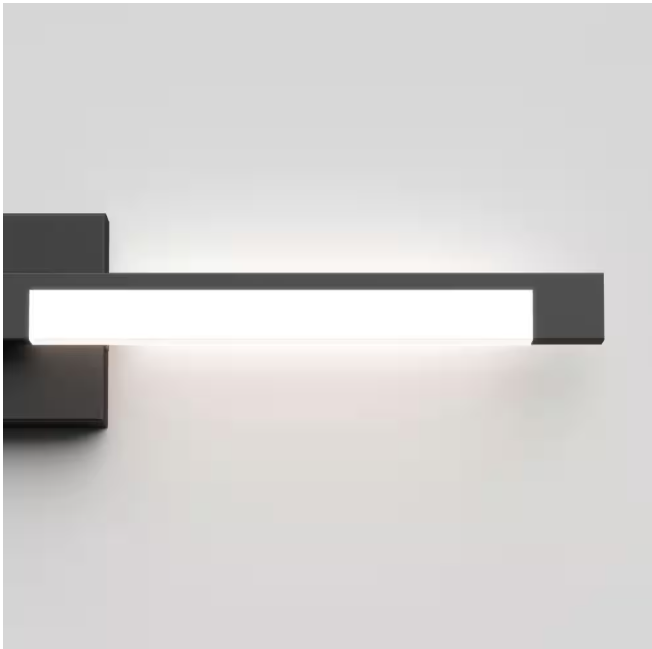 Artika Tivoli 27 in. 1-Light Matte Black Modern Integrated LED Vanity Light Bar for Bathroom