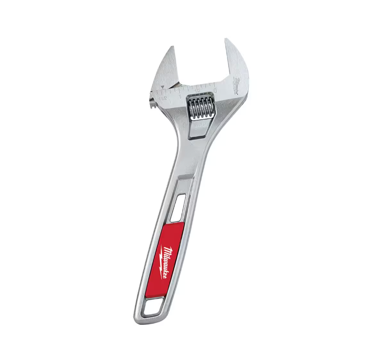 Milwaukee 8 in. Wide Jaw Adjustable Wrench