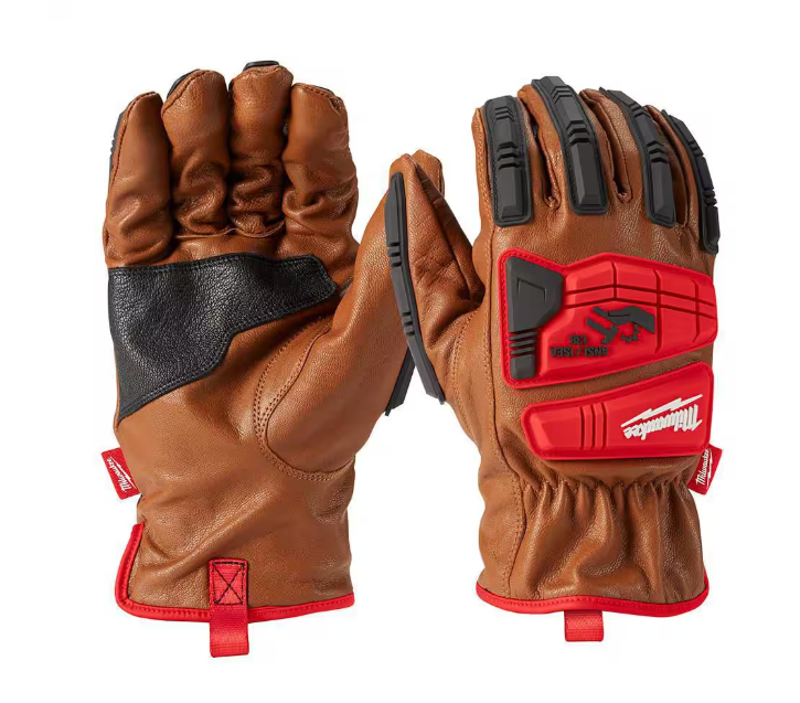 Milwaukee Large Level 3 Cut Resistant Goatskin Leather Impact Gloves