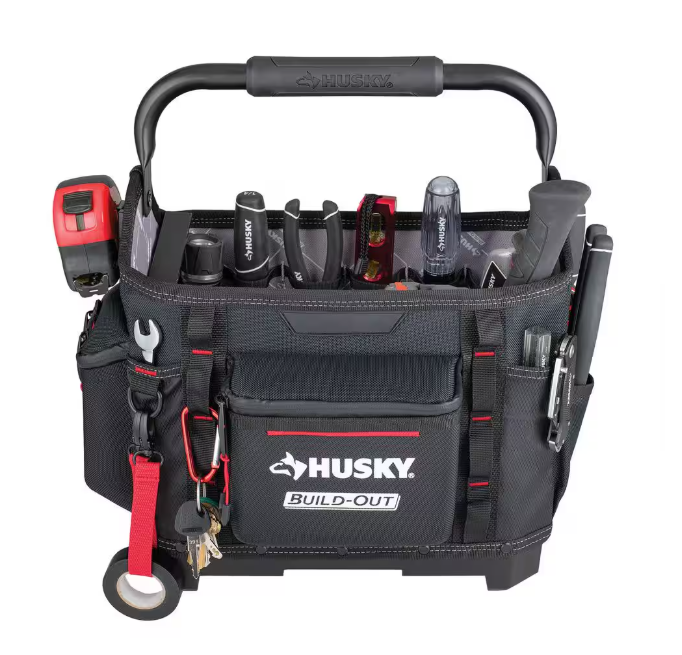 Husky Build-Out 14 in. Tool Tote