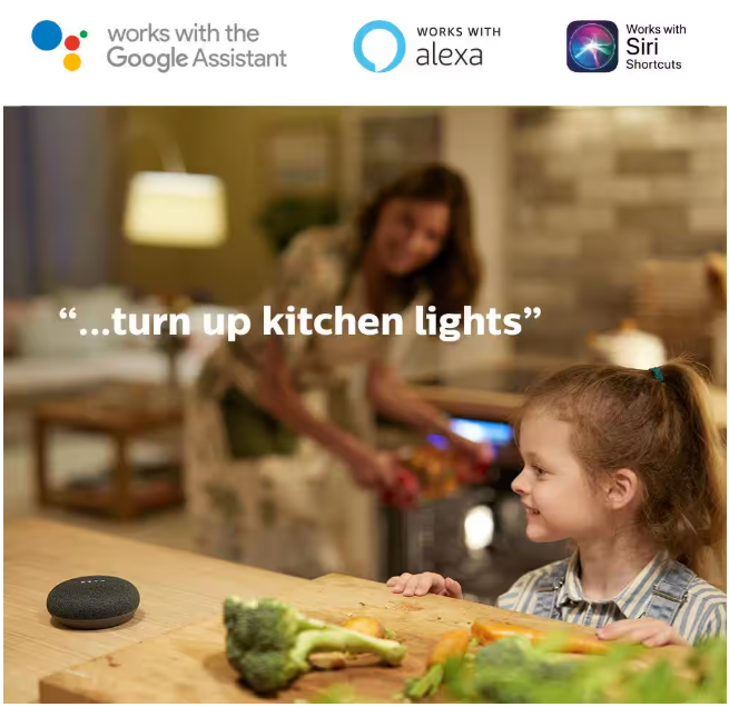 Philips 5 in. /6 in. Integrated LED Color Changing 85-Watt Equivalent Dimmable Smart Wi-Fi Wiz Recessed Light Kit (1-Pack)
