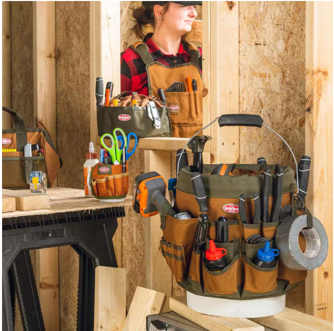 BUCKET BOSS Bucketeer 5 Gal. Bucket Tool Storage Organizer