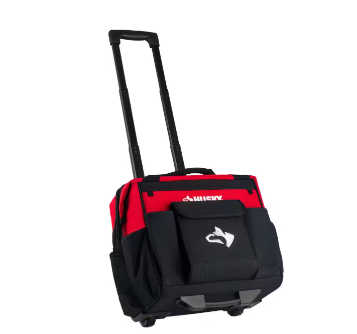 Husky 14 in. 13 Pocket Rolling Tool Bag