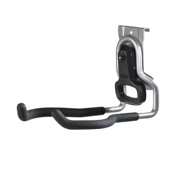 (3-Pack) Rubbermaid Fasttrack Power Tool Holder Utility Hook, 50 lbs. Capacity, Wall Mounted Storage and Organization System for Home/Garage