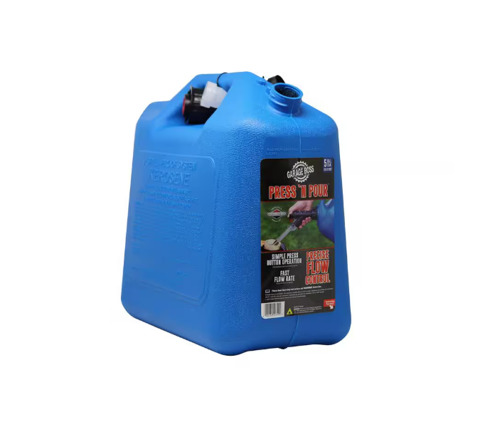 Garage Boss Press N Pour 5 Gal. Kerosene Can