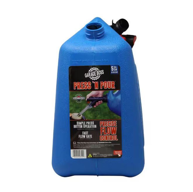 Garage Boss Press N Pour 5 Gal. Kerosene Can