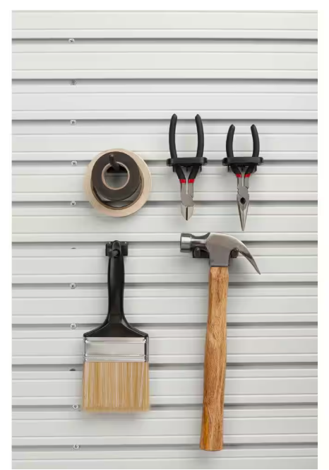 Rubbermaid FastTrack Garage Accessory Hook Bundle (5-Piece)