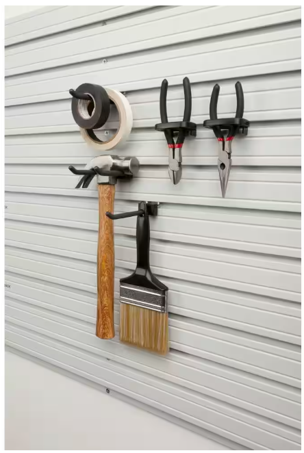 Rubbermaid FastTrack Garage Accessory Hook Bundle (5-Piece)