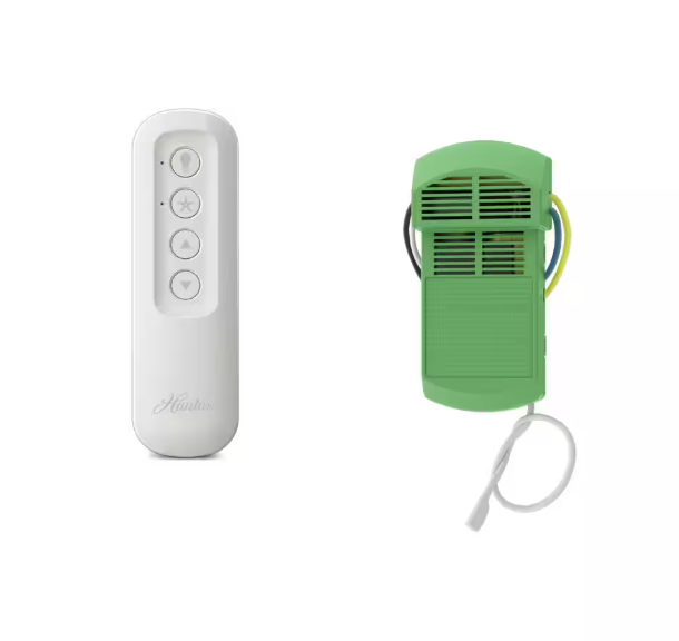 Hunter Universal 3 Speed Damp Rated Ceiling Fan Handheld Remote Control White