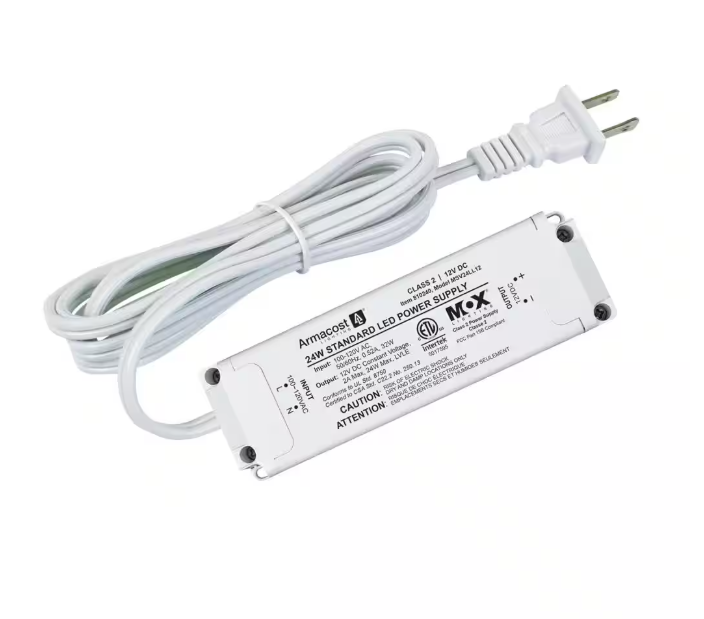 Armacost Lighting LED Power Supply 24-Watt Standard Driver 12-Volt Lighting Transformer