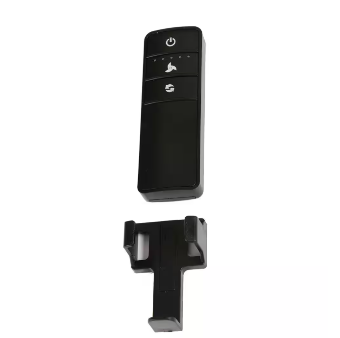 Home Decorators Collection Delmore 60 in. Indoor/Outdoor Matte Black Ceiling Fan with DC Motor and Remote Control