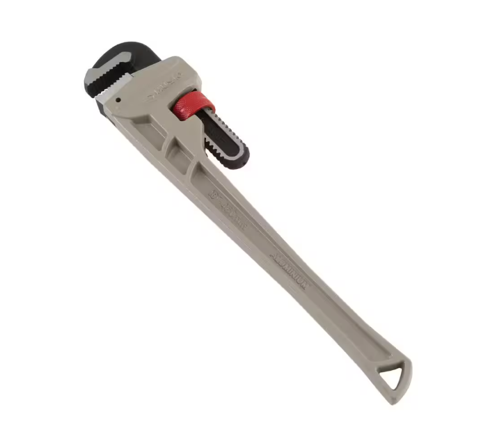 Husky 24 in. Aluminum Pipe Wrench with 2-1/2 in. Jaw Capacity