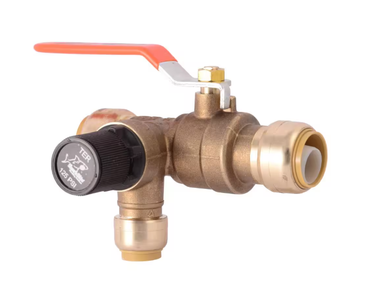 SharkBite 3/4 in. Brass Thermal Expansion Relief Valve