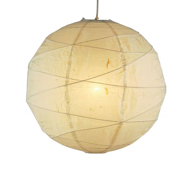 Adesso Orb 1-Light White Hanging Pendant