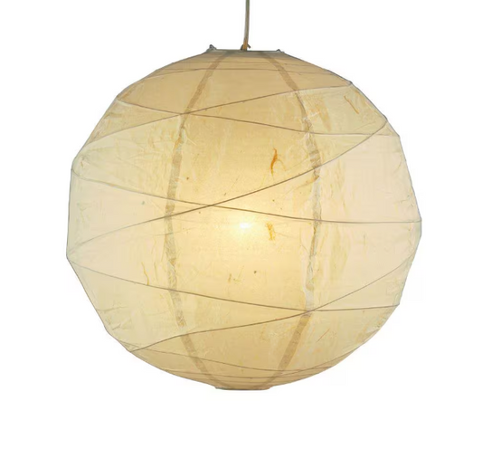 Adesso Orb 1-Light White Hanging Pendant