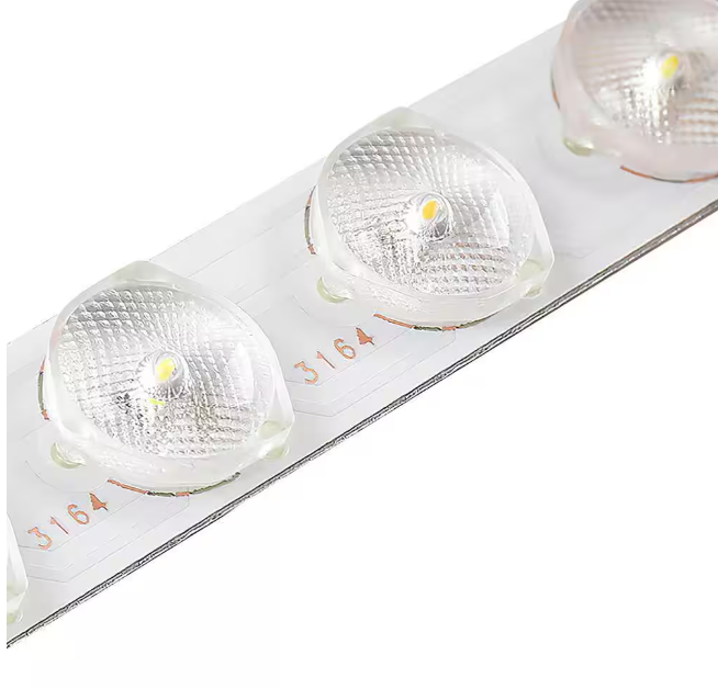 HUOKU Lumin 38 in. 1-Light Gray Integrated LED Flush Mount Minimalist Long Oval Wood Ceiling Light Warm Light 3000K