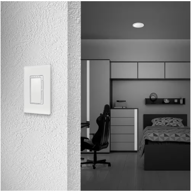 Commercial Electric 15 in. 22.5-Watt Dimmable White Integrated LED 1650 Lumens Round Flat Panel Ceiling Flush Mount with Color Change 5CCT