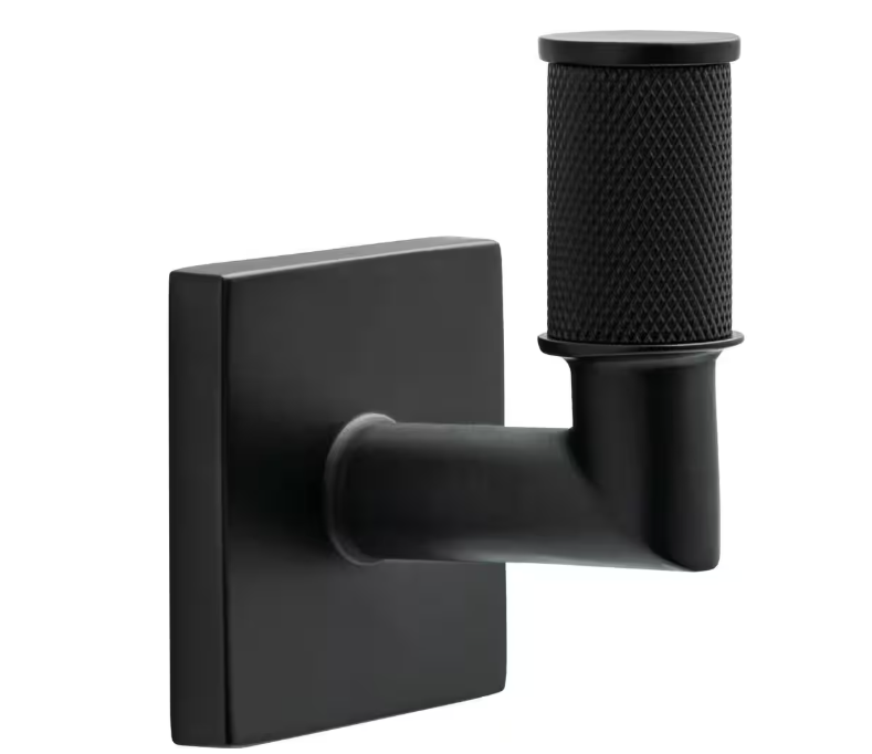 Delta Averland Single Towel Hook Bath Hardware Accessory in Matte Black