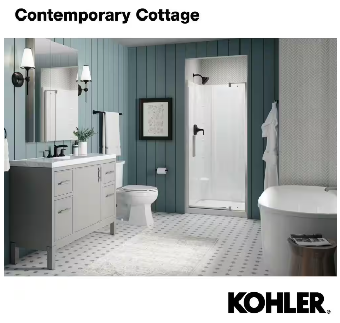 KOHLER Rubicon Single Robe Hook in Matte Black