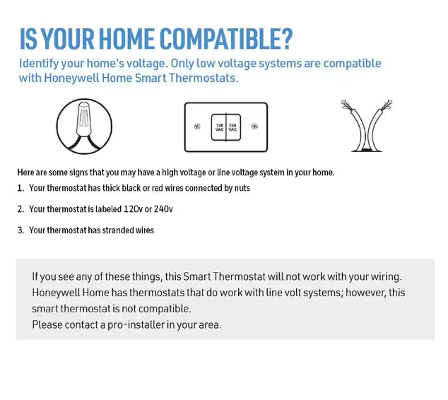 Honeywell Home T5 7-Day Smart Wi-Fi Programmable Thermostat with Geofence Technology, Black