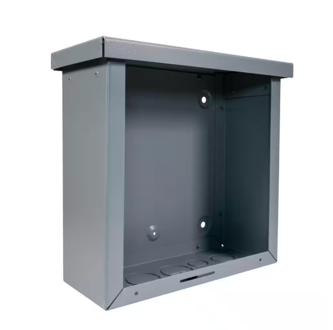 Southwire N3R 10 in. 4 in. D x W x 10 in. H Carbon Steel Gray Screw-Cover Wall Mount Box