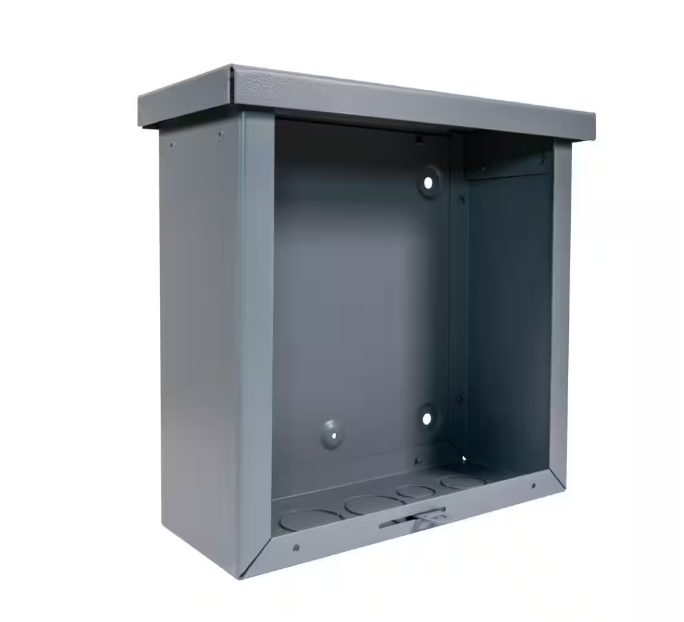 Southwire N3R 10 in. 4 in. D x W x 10 in. H Carbon Steel Gray Screw-Cover Wall Mount Box