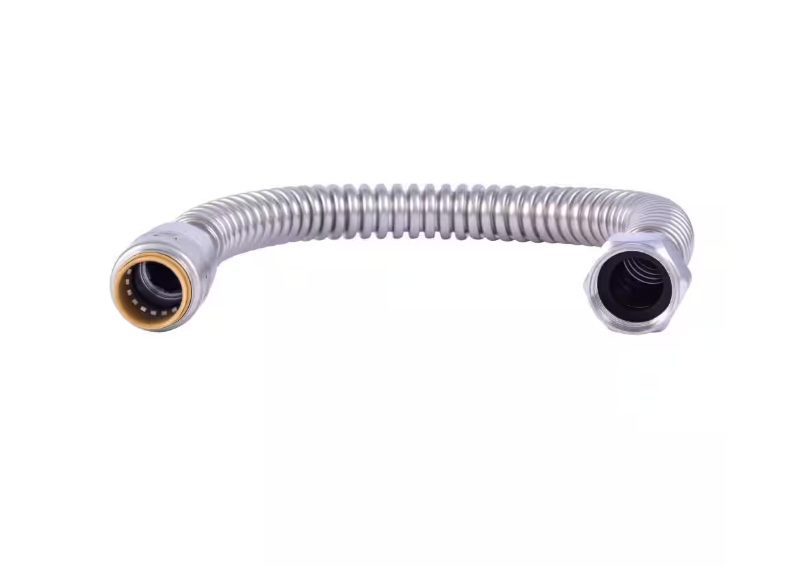 10-Pack SharkBite Max 3/4 in. Push-to-Connect x 3/4 in. FIP x 18 in. Corrugated Stainless Steel Water Heater Connector