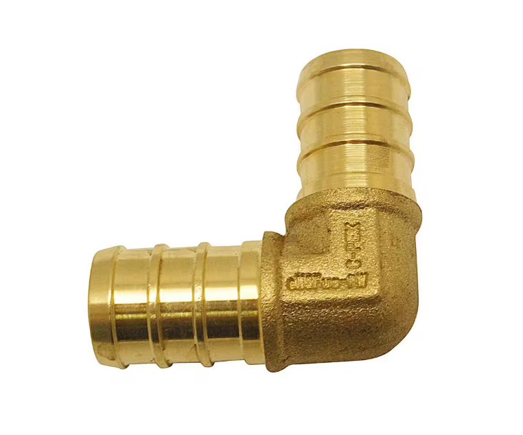 Apollo 1/2 in. Brass PEX-B Barb 90 Elbow (10-Pack)