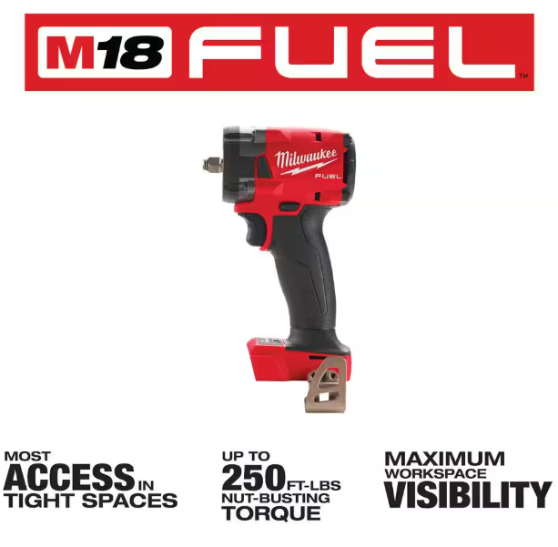 Milwaukee M18 FUEL GEN-3 18-Volt Lithium-Ion Brushless Cordless 3/8 in. Compact