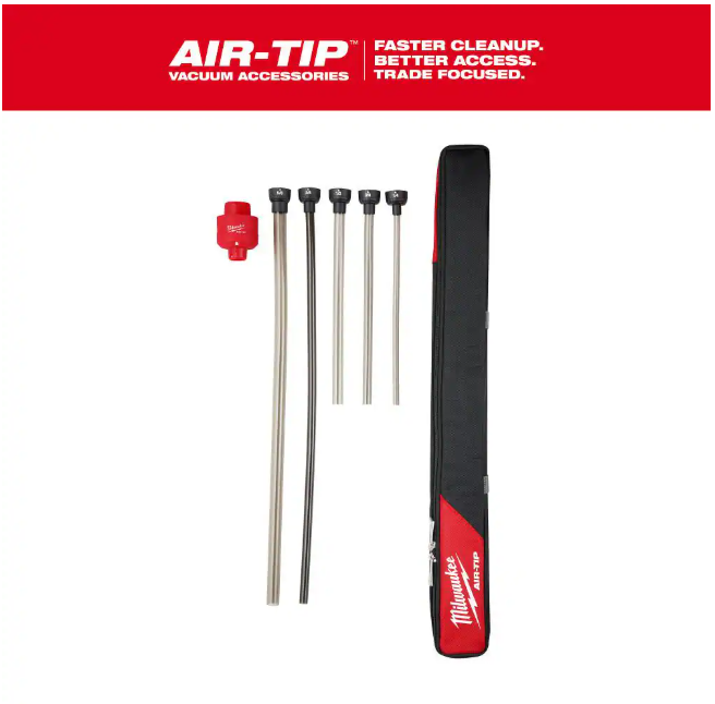 Milwaukee Tool 49-90-2037 Air-Tip Long Reach Flexible Micro Hose Attachment Set