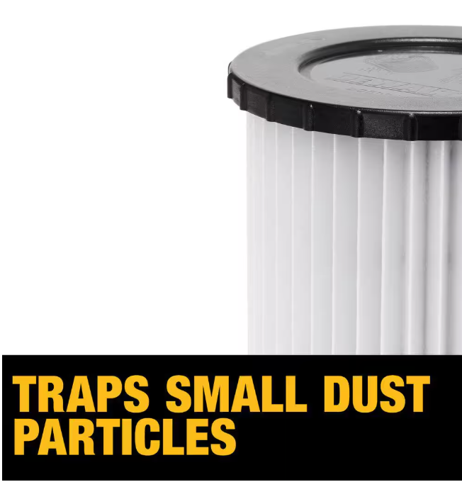 DEWALT HEPA Replacement Filter for DC500 Wet/Dry Vacuum