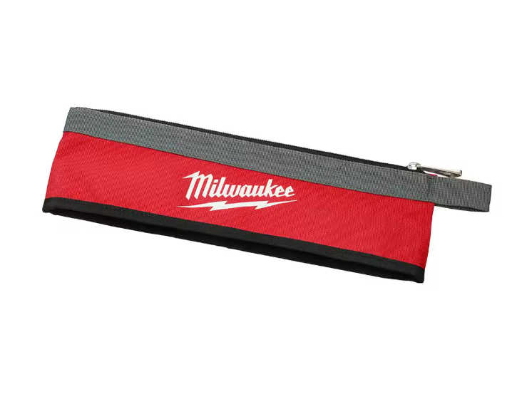 Milwaukee 14 in., 8 in. and 6 in. Multi-Size Zipper Tool Bags in Red (3-Pack)
