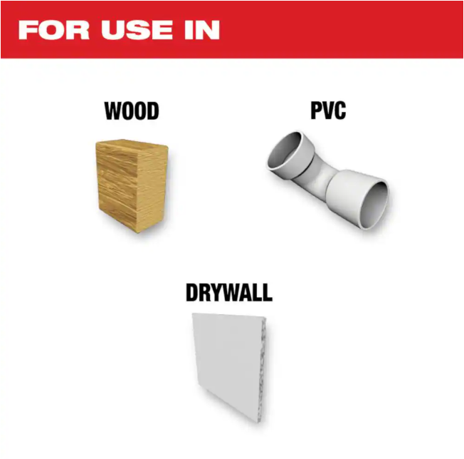 Milwaukee Multi-Tool Oscillating Wood Cutting Blade Kit (3-Piece)