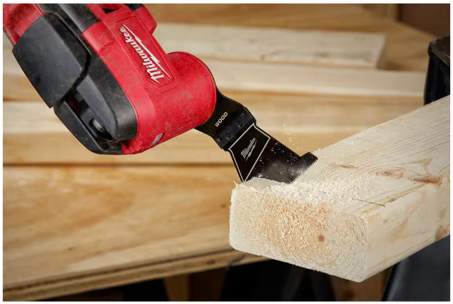 Milwaukee Multi-Tool Oscillating Wood Cutting Blade Kit (3-Piece)
