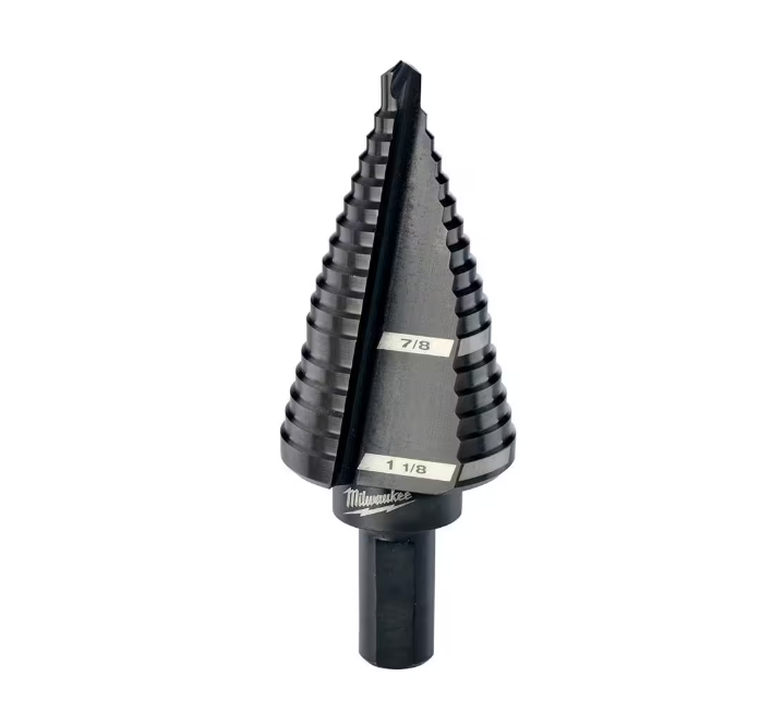 Milwaukee Black Oxide Step Drill Bit Set (10-Piece)