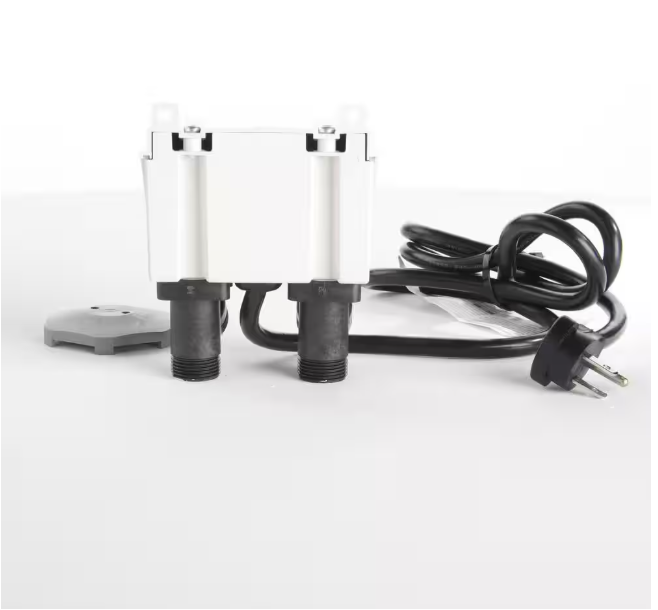 Watts 1/2 in. x 3/4 in. Polysulfone Plastic Washing Machine Smart Water Shutoff Valve with Leak Sensor