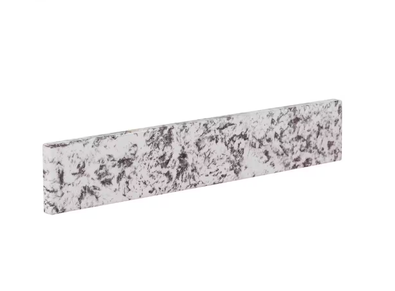 Home Decorators Collection 21 in. W Cultured Marble Vanity Sidesplash in Bianco Antico