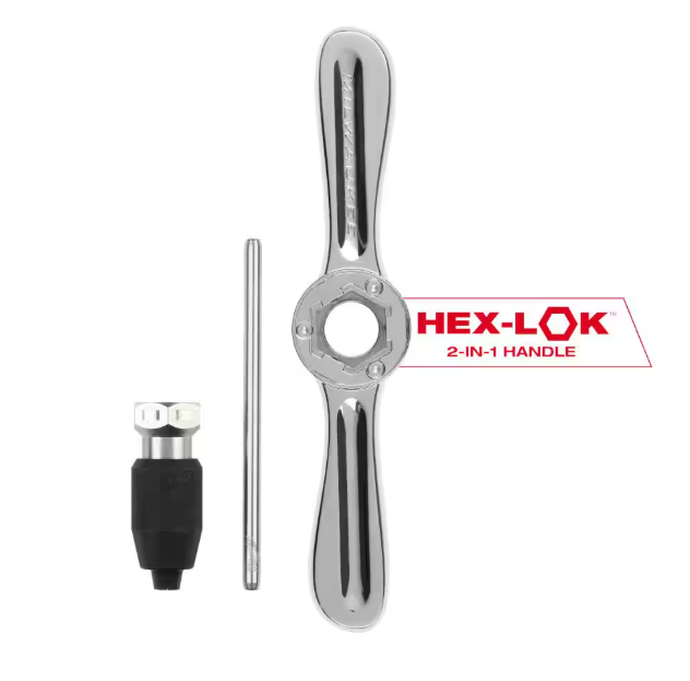 Milwaukee Hex-LOK 2-in-1 Threading Handle & Tap Collet