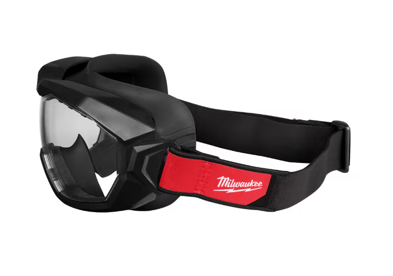 Milwaukee Clear Dual Coat Len's Vented Goggles