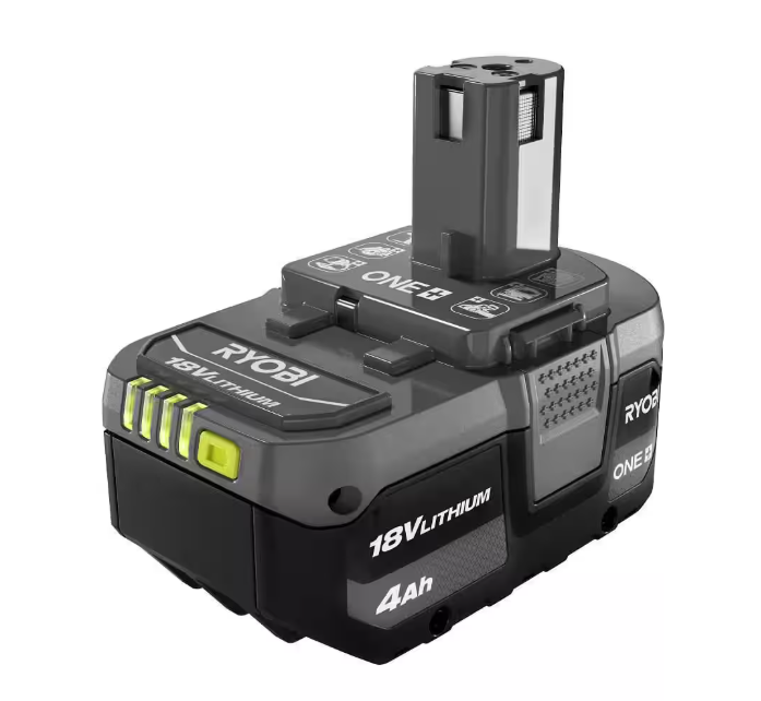 RYOBI ONE+ 18V 4.0 Ah Lithium-Ion Battery