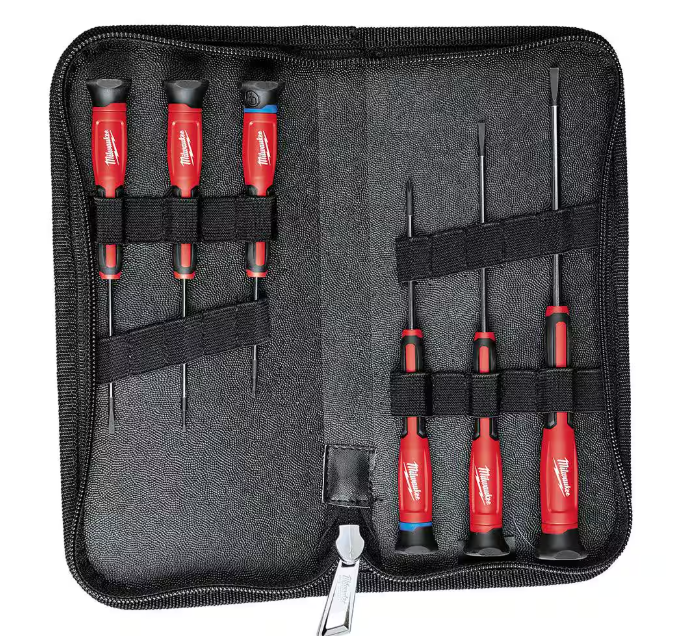 Milwaukee Precision Phillips Screwdriver Set (6-Piece)