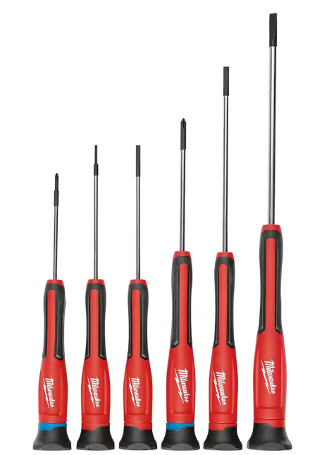 Milwaukee Precision Phillips Screwdriver Set (6-Piece)