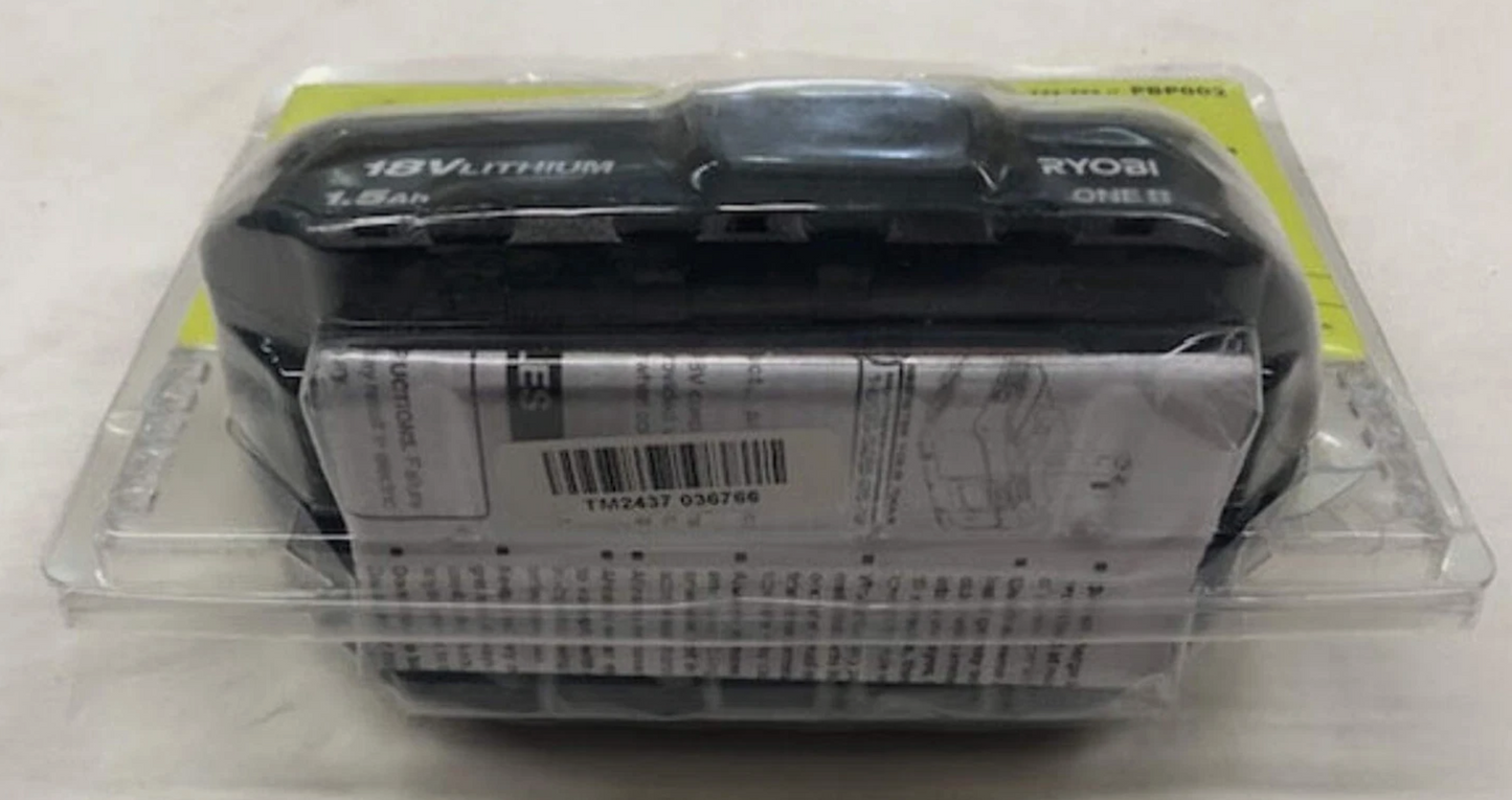RYOBI ONE+ 18V Lithium-Ion 1.5 Ah Battery