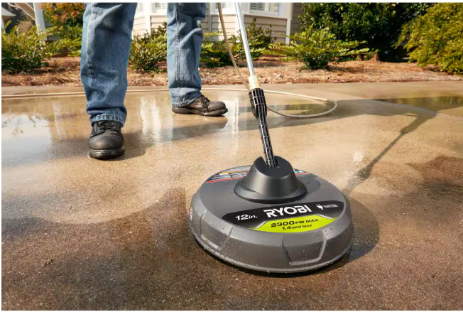 RYOBI 12 in. 2,300 PSI Electric Pressure Washers Surface Cleaner