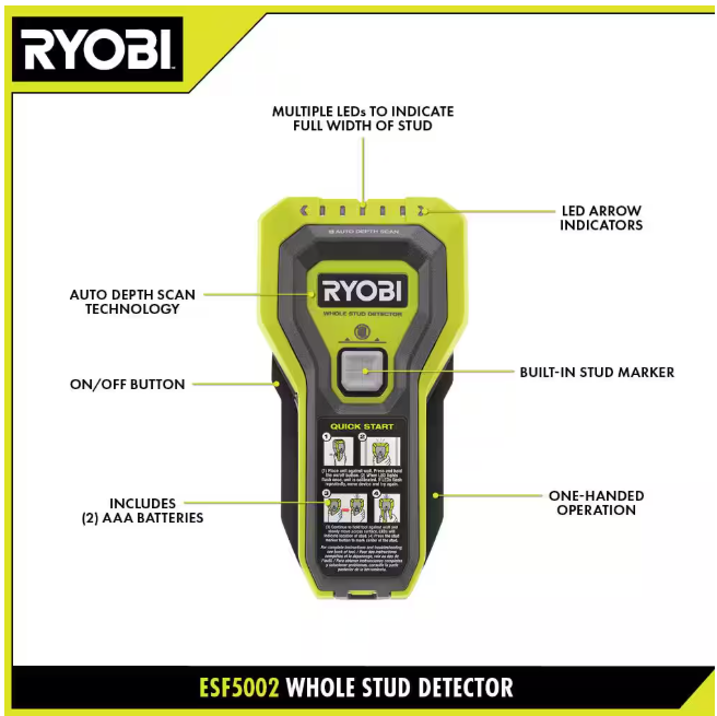 RYOBI Whole Stud Finder