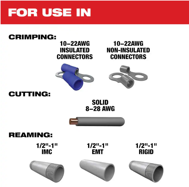Milwaukee 9.5 in. Crimping Plier