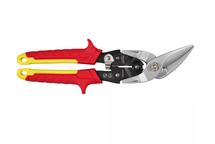 Milwaukee 10 in. Straight-Cut Offset Aviation Snips