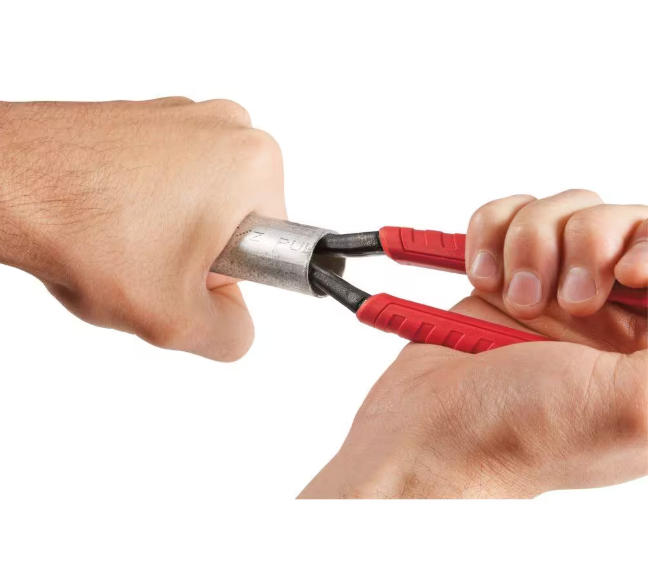 Milwaukee 10 in. V-Jaw Pliers with Comfort Grip and Reaming Handles