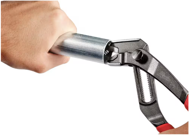 Milwaukee 10 in. V-Jaw Pliers with Comfort Grip and Reaming Handles